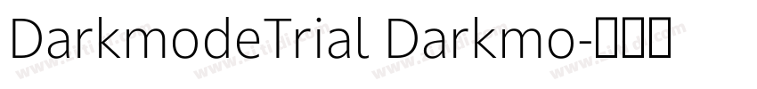 DarkmodeTrial Darkmo字体转换